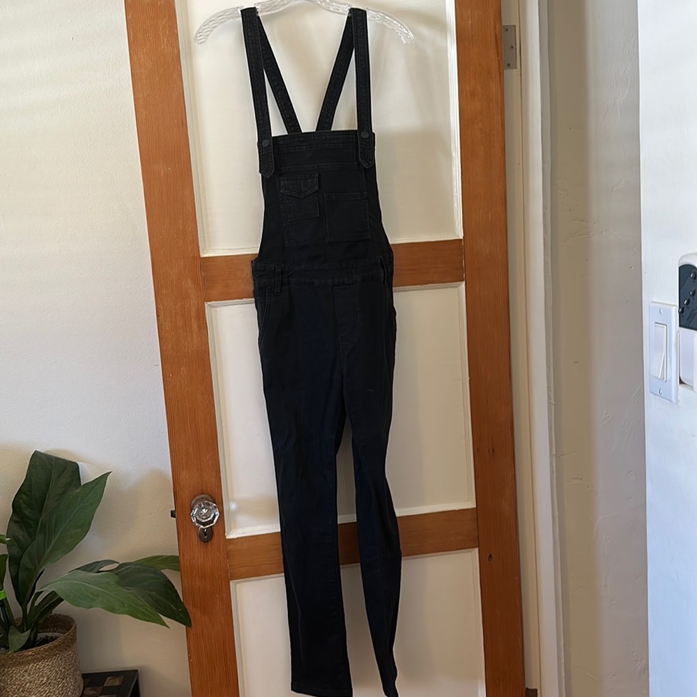 Free people denim overalls